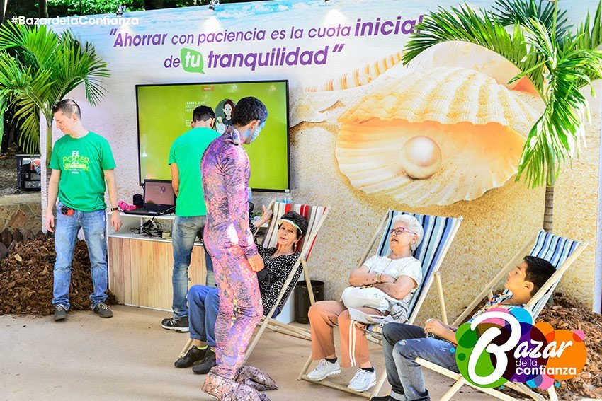 ¡Bienvenidos al mar de la Confianza!